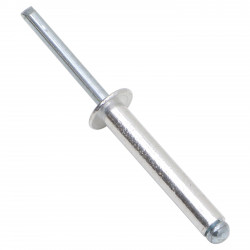 6X35 RIVET OUVERT ALU/ACIER PLAGE DE PREHENSION : 24 - 29MM