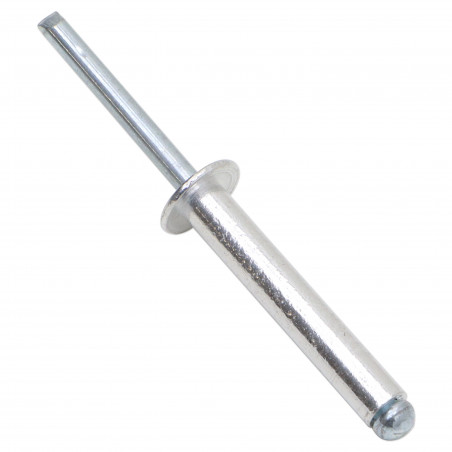 6X35 RIVET OUVERT ALU/ACIER PLAGE DE PREHENSION : 24 - 29MM