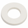 RONDELLE M8X16X1,6MM (M8 DIN 125), NEOPRENE BLANC, LOT DE 16