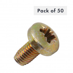 VIS AUTOTARAUDEUSE TAPTITE II M6X12, POZIDRIV, TETE CYLINDRIQUE CYLINDRIQUE, LOT DE 50