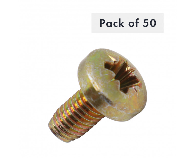 VIS AUTOTARAUDEUSE TAPTITE II M6X12, POZIDRIV, TETE CYLINDRIQUE CYLINDRIQUE, LOT DE 50