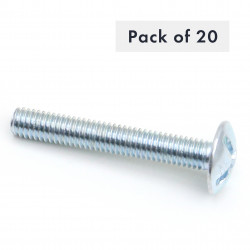 BOULON DE TOITURE M6X40, PAQUET DE 20