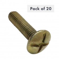 BOULON DE TOITURE M8X30, PAQUET DE 20