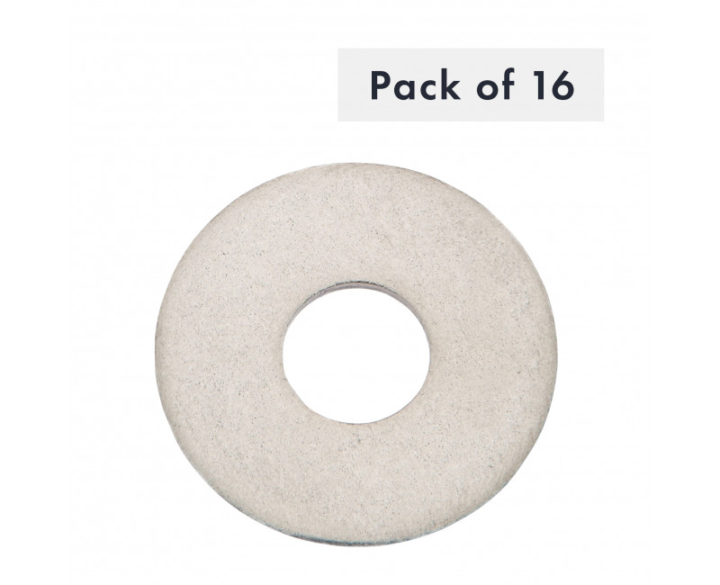 RONDELLE M10X30X2,5 DIN 9021 INOX A2 LOT DE 16