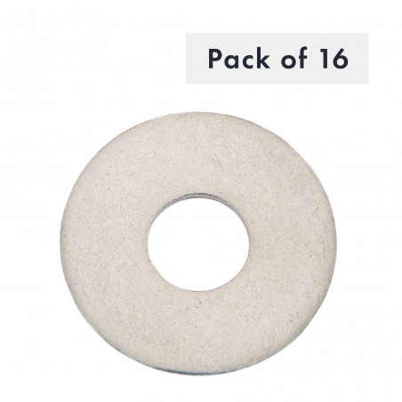 RONDELLE M10X30X2,5 DIN 9021 INOX A2 LOT DE 16