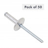 4.8X25 LRG FLNF HD RIVET - PAQUET DE 50