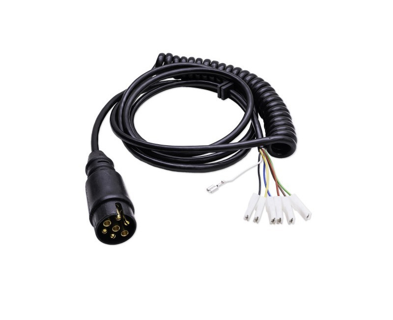 SUZI CABLE & 7 PIN PLUG AVEC GROMMET & SPADES