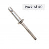 4.8MM(3/16) DIA ML BLIND PIN - PAQUET DE 50