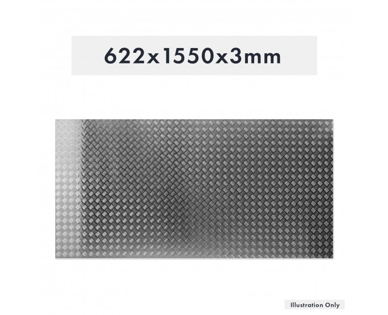 PLAQUE DE SEUIL EN ALUMINIUM 622X1550X3MM