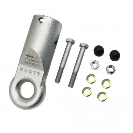 KIT D'OEIL DE 40 MM - 3,5 TONNES (TUBE DE TRACTION DE 60 MM) POUR TATES KNOTT KFG35