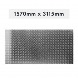 PLAQUE DE SEUIL EN ALUMINIUM 1570X3115X2MM