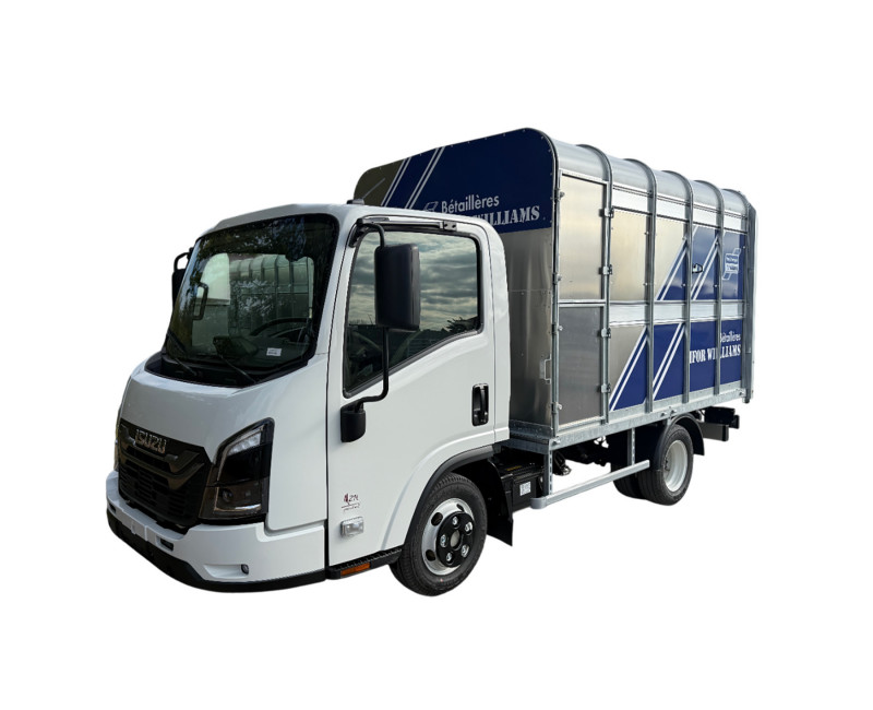 ISUZU M21 + BÉTAILLÈRE OVIN 2 ÉTAGES