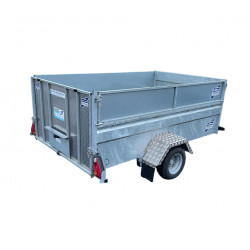 REMORQUE Q8 + RÉHAUSSE PLEINE