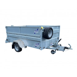 REMORQUE Q8 + RÉHAUSSE PLEINE