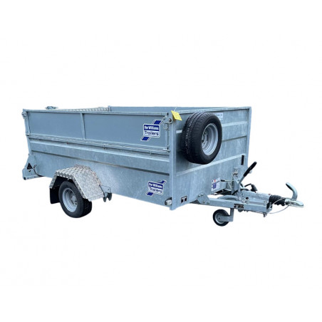 REMORQUE Q8 + RÉHAUSSE PLEINE