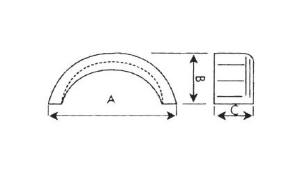 Garde boue galvanisÃ© rond