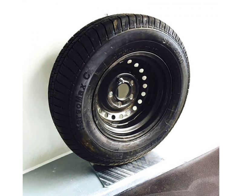 KIT ROUE DE SECOURS 185/65R14 AVEC SUPPORT POUR FOURGON