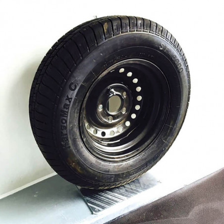 KIT ROUE DE SECOURS 185/65R14 AVEC SUPPORT POUR FOURGON