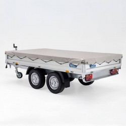 BÂCHE PLATE POUR BENNE PW2.2