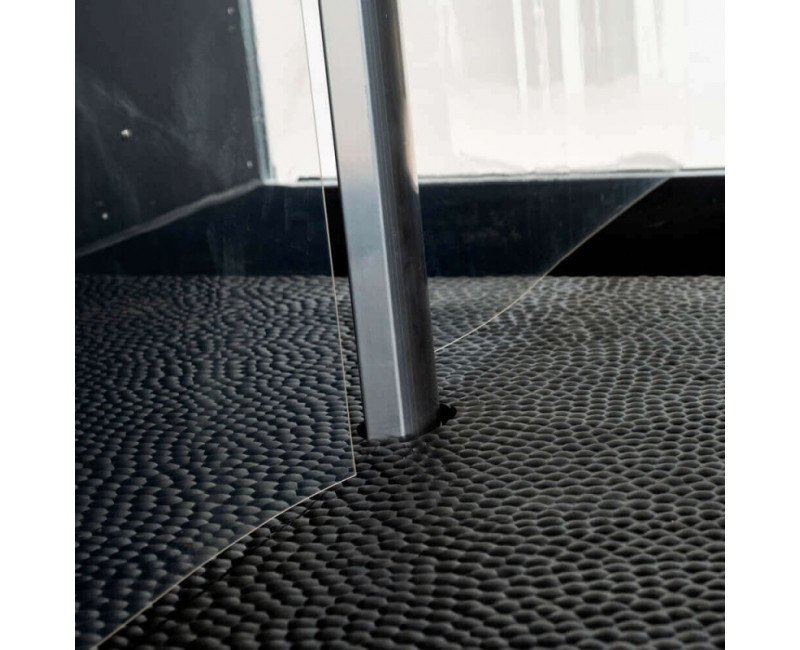 TAPIS SUPPLÉMENTAIRE CAOUTCHOUC POUR TOURING AVEC POTEAU CENTRAL DE SÉPARATION