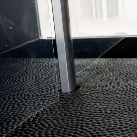 TAPIS SUPPLÉMENTAIRE CAOUTCHOUC POUR TOURING AVEC POTEAU CENTRAL DE SÉPARATION