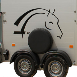 KIT ROUE DE SECOURS AVEC SUPPORT + HOUSSE