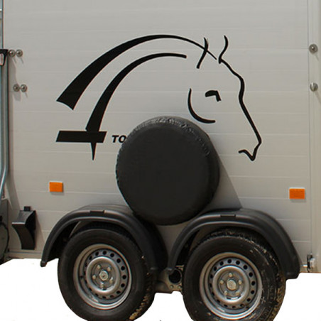 KIT ROUE DE SECOURS AVEC SUPPORT + HOUSSE