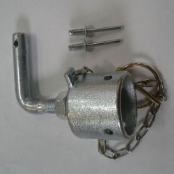 EMBOUT L DE BARRE DE POITRAIL/RECUL