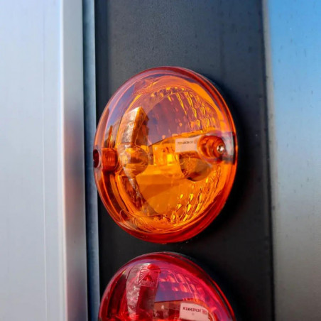 FEU ORANGE CLIGNOTANT