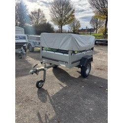 REMORQUE D OCCASION ERDE 143 + BACHE HAUT (30CM)