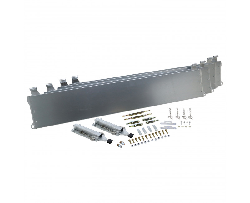 KIT DE PLANCHERS RABATTABLES - TB5021 (Comprend uniquement les panneaux latéraux rabattables et les fixations du montant central. Panneau avant et rampe/patin exclus)