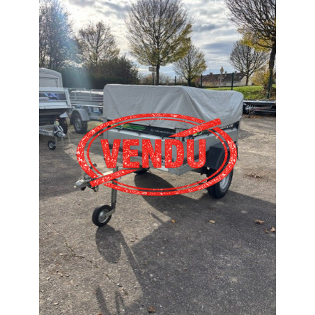 REMORQUE D OCCASION ERDE 143 + BACHE HAUT (30CM)
