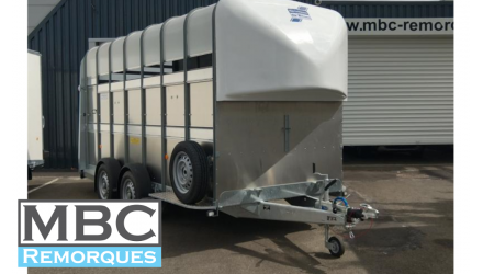 Ifor Williams TA510G14 2.12m Remorque bétaillère