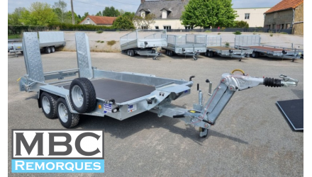 Ifor williams GH126 timon Réglable Remorque porte-engin