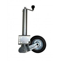ROUE JOCKEY AUTOMATIQUE Ø 60 AVEC PLATINE DE FIXATION - GALET 200 - CHARGE 250 KG