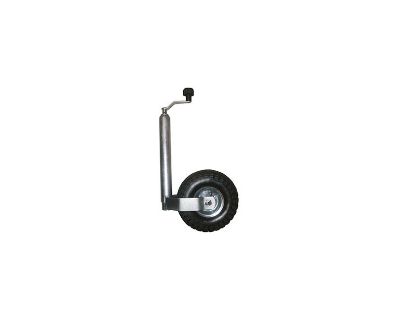 ROUE JOCKEY Ø 48 GALET GONFLABLE 260 CHARGE 150 KG