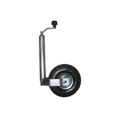 ROUE JOCKEY Ø 48 GALET GONFLABLE 260 CHARGE 150 KG
