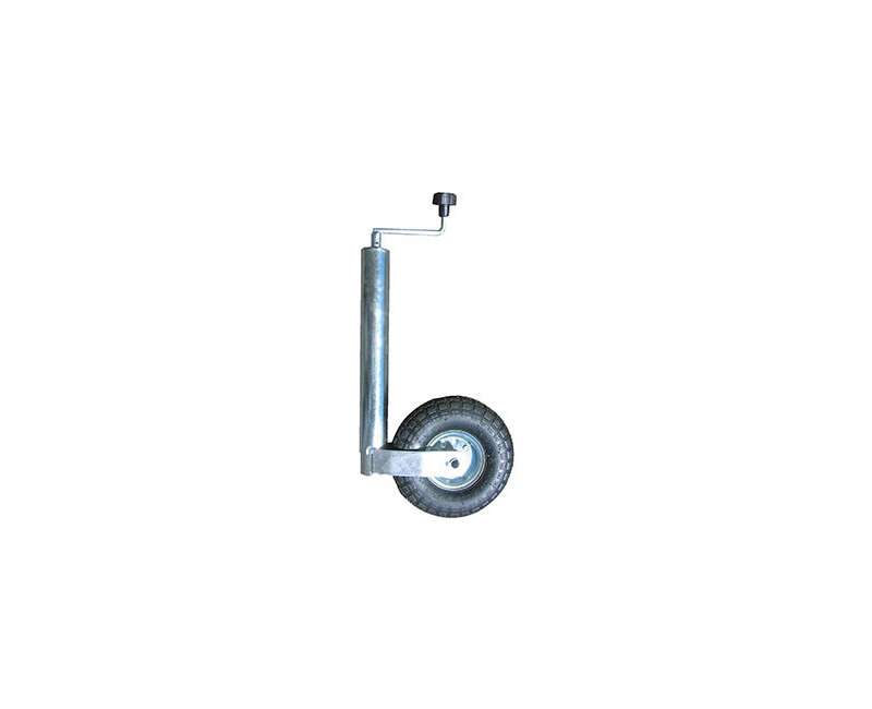 ROUE JOCKEY GONFLABLE  Ø 60. GALET GONFLABLE 260.CHARGE 150 KG