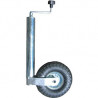 ROUE JOCKEY GONFLABLE  Ø 60. GALET GONFLABLE 260.CHARGE 150 KG