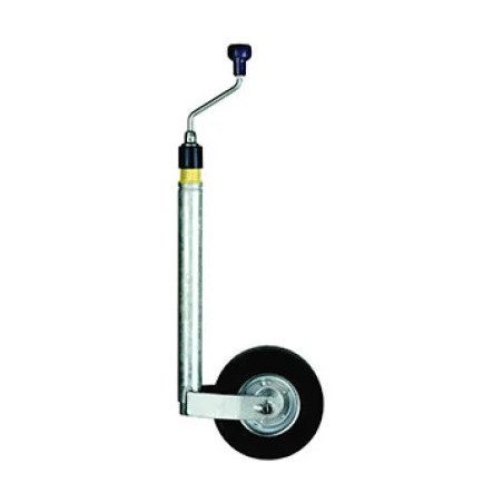 ROUE JOCKEY Ø 48 GALET 200 AVEC AFFICHAGE CHARGE CHARGE 150 KG
