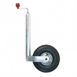 ROUE JOCKEY Ø 48. GALET GONFLABLE 260. CHARGE 250 KG