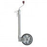 ROUE JOCKEY TUBE STRIÉ Ø48 CHARGE 300KG