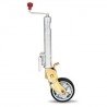 ROUE JOCKEY Ø 60 SEMI AUTOMATIQUE GALET 200  CHARGE 500KG