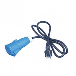 RALLONGE 3X2,5 NÉOPRÉNE SHUKO MALE/P17 FEMELLE