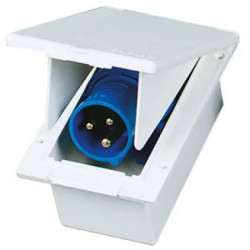 BOÎTIER À ENCASTRER AVEC PRISE CEE 17