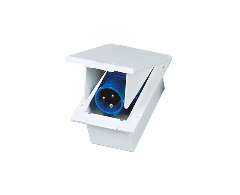 BOÎTIER À ENCASTRER AVEC PRISE CEE 17