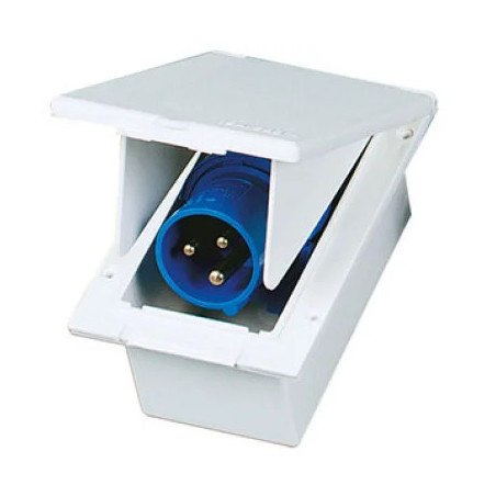 BOÎTIER À ENCASTRER AVEC PRISE CEE 17