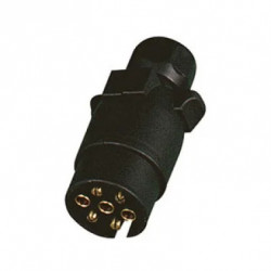 PRISE FICHE 7 BROCHES PLASTIQUE