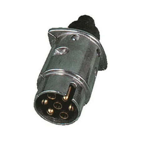 PRISE FICHE 7 BROCHES MÉTAL