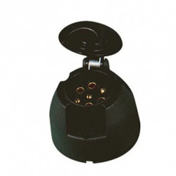 SOCLE 7 BROCHES PLASTIQUE